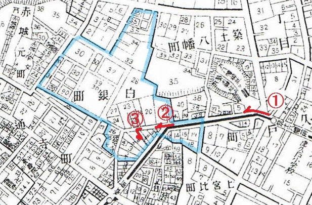 昭和5年の地図
